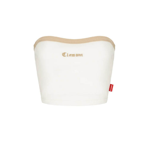 CROP TOP CREMA FELICITA CLEMONT